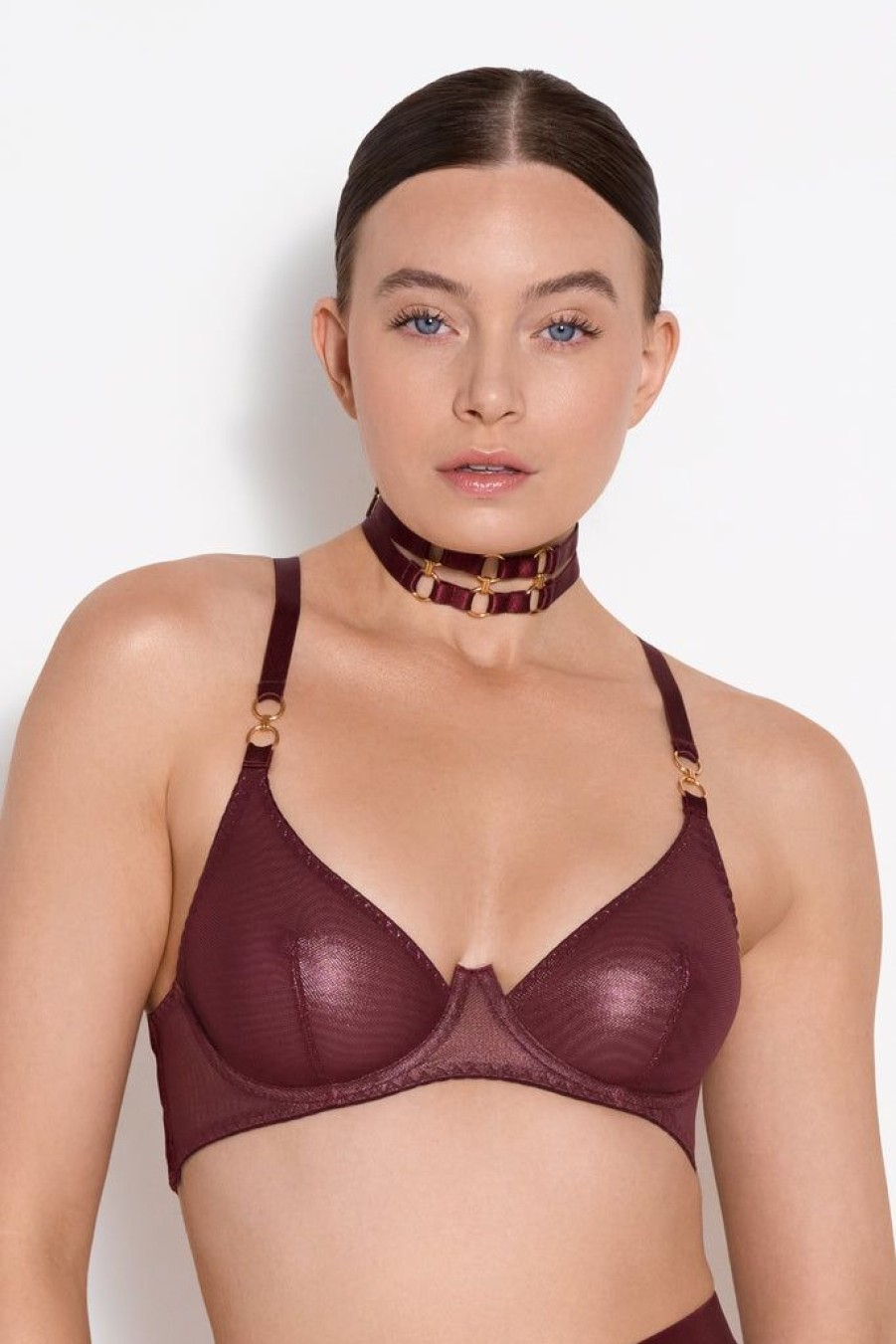 Soutiens-Gorge Bordelle | Soutien-Gorge Balconnet A Armatures Cadi