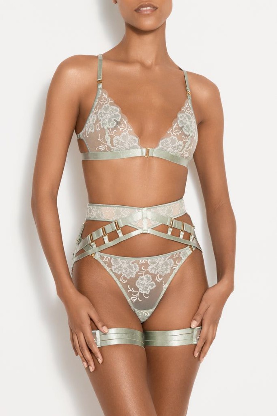 Lace Bordelle | Soutien-Gorge Triangle Souple Amaya