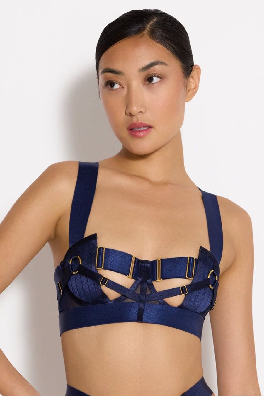 Soutiens-Gorge Bordelle | Soutien-Gorge Bustier A Empiecements Merida The Essentials